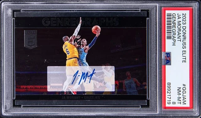 2023-24 Panini Donruss Ja Morant Elite Genregraph #GG-JAM card image