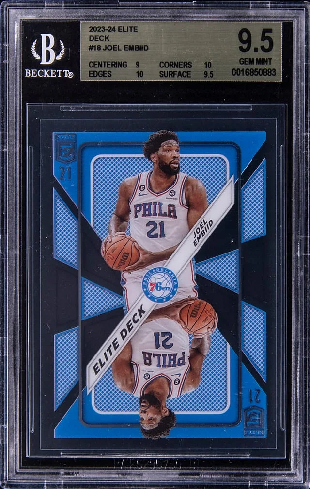 2023-24 Panini Donruss Joel Embiid Elite Deck #18 card image