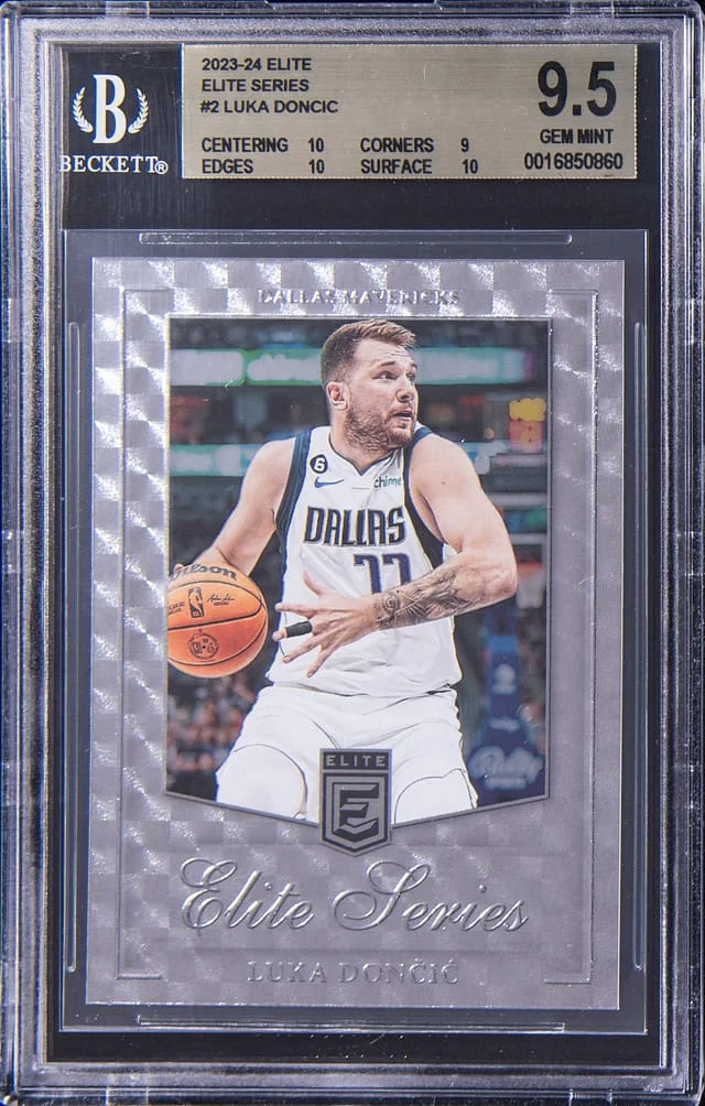 2023-24 Panini Donruss Luka Doncic Night Moves #2 card image