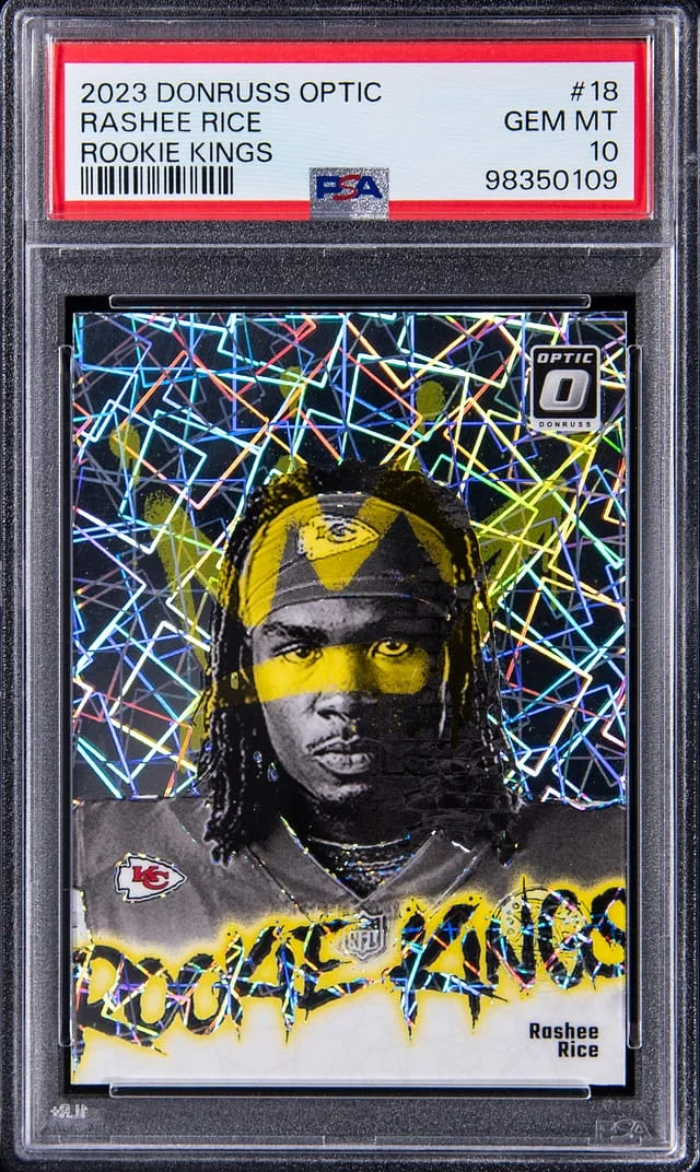2023-24 Panini Donruss Optic Rashee Rice Kings #18 card image
