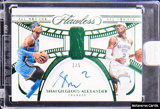 2023-24 Panini Flawless All NBA Ink Emerald #ALL #no-number card image