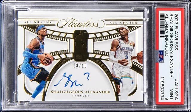 2023-24 Panini Flawless All-NBA Ink Gold #ALL #no-number card image