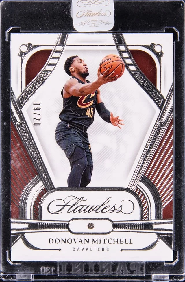 2023-24 Panini Flawless Donovan Mitchell Diamond #33 card image