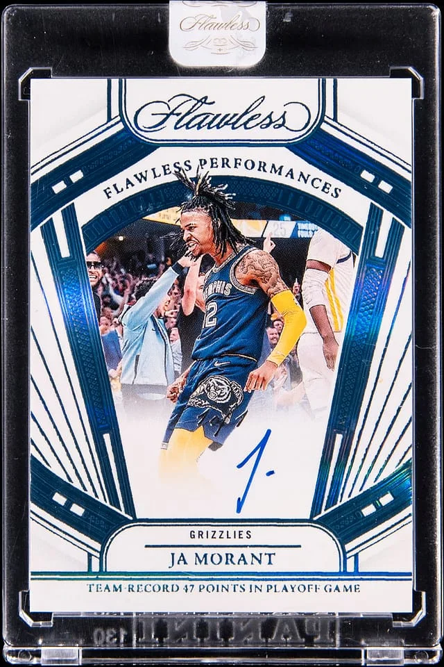 2023-24 Panini Flawless Ja Morant Performances #FP-JAM card image