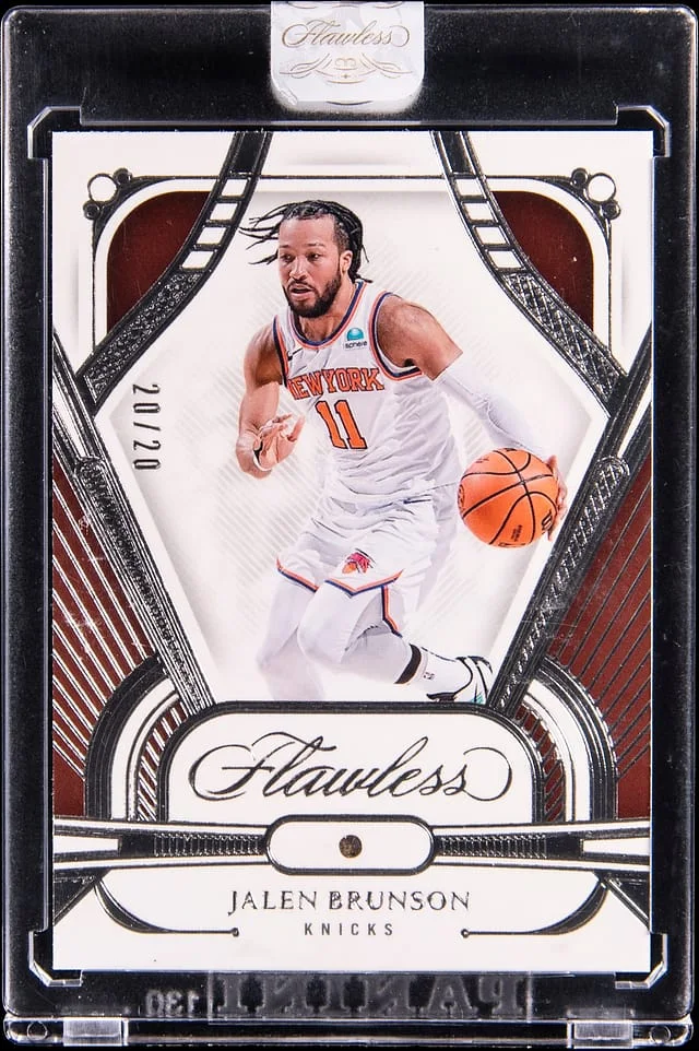 2023-24 Panini Flawless Jalen Brunson Diamond #49 card image