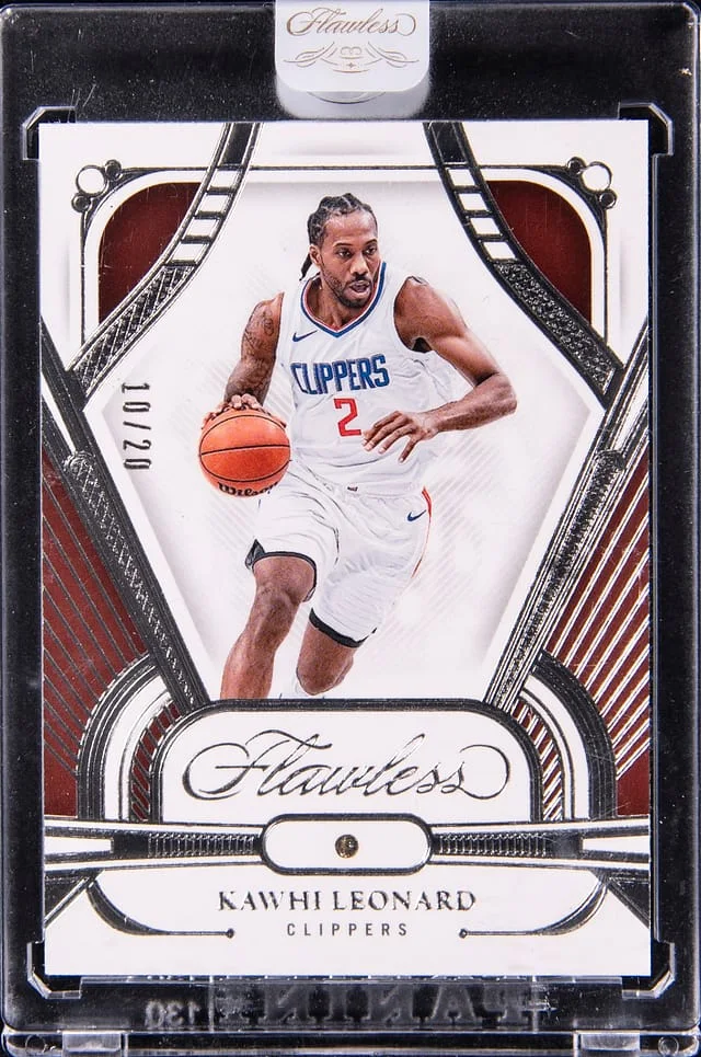 2023-24 Panini Flawless Kawhi Leonard Diamond #46 card image