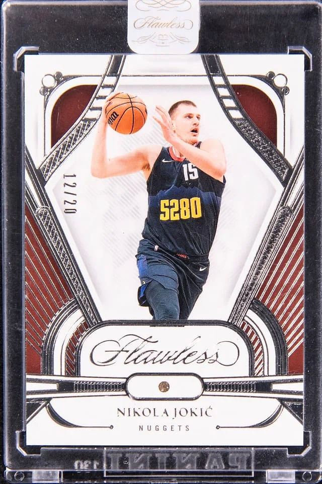 2023-24 Panini Flawless Nikola Jokic Silver #9 card image