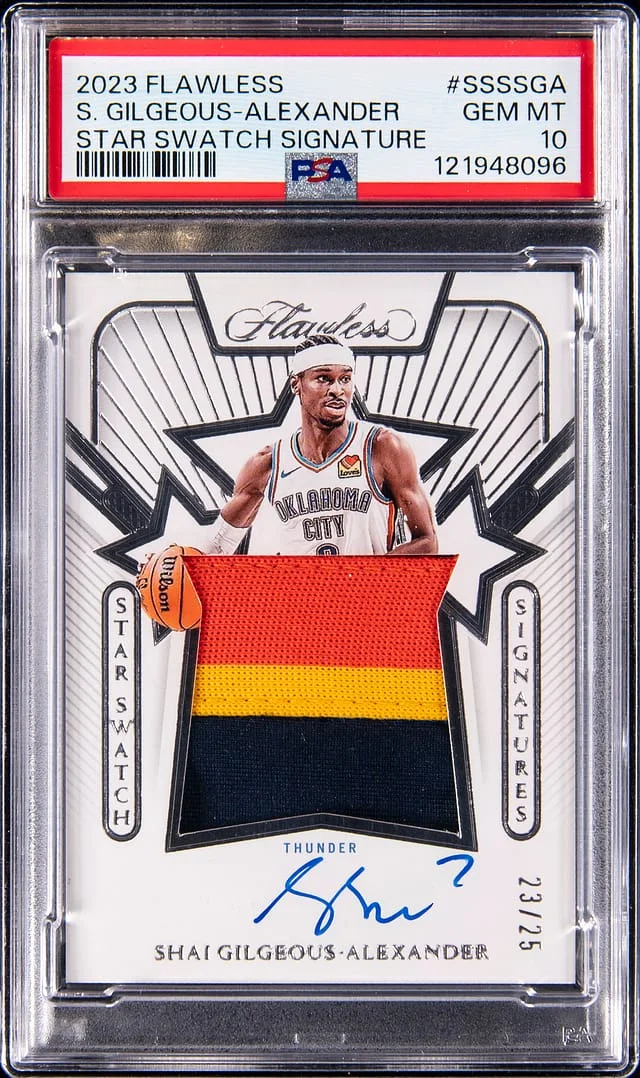 2023-24 Panini Flawless Star Swatch #no-number card image