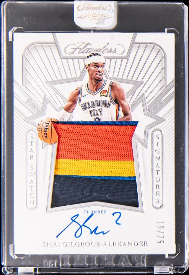 2023-24 Panini Flawless Star Swatch Signatures #SSS #no-number card image