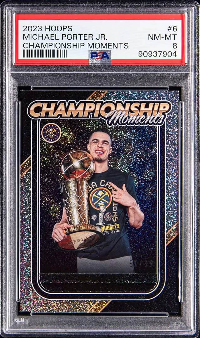 2023-24 Panini Hoops Michael Porter Jr. Championship Moments #6 card image