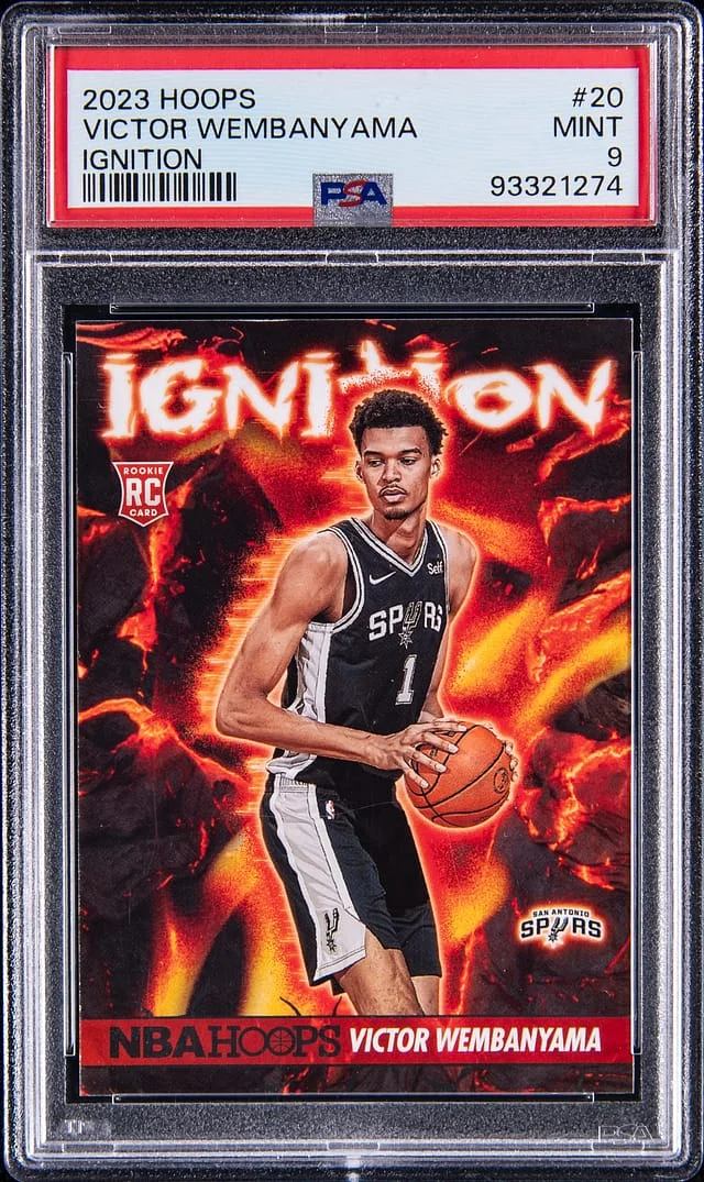 2023-24 Panini Hoops Victor Wembanyama Ignition #20 card image