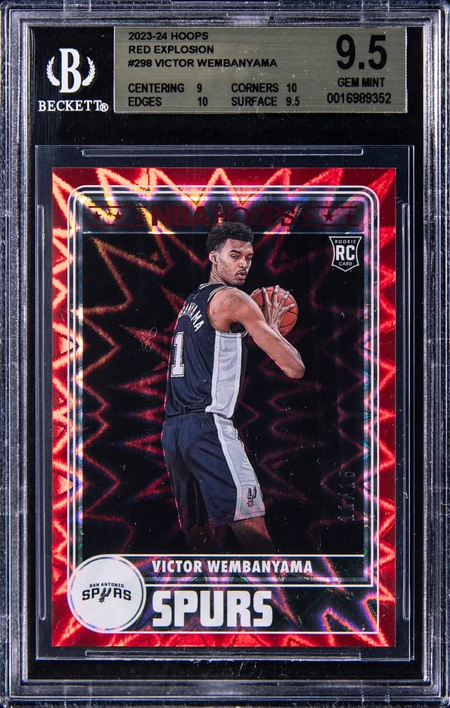 2023-24 Panini Hoops Victor Wembanyama #298 card image