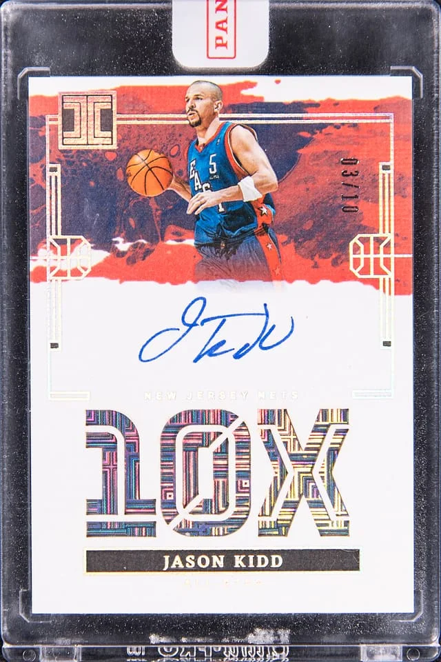 2023-24 Panini Impeccable Jason Kidd All-Star Signatures #ISA-KID card image