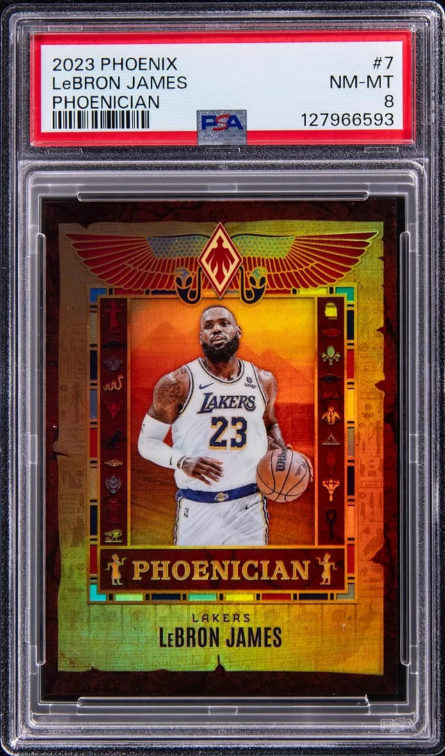 2023-24 Panini LeBron James Phoenix Phoenician #7 card image