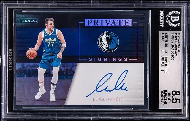 2023-24 Panini Luka Doncic Private Signings #PSDON card image