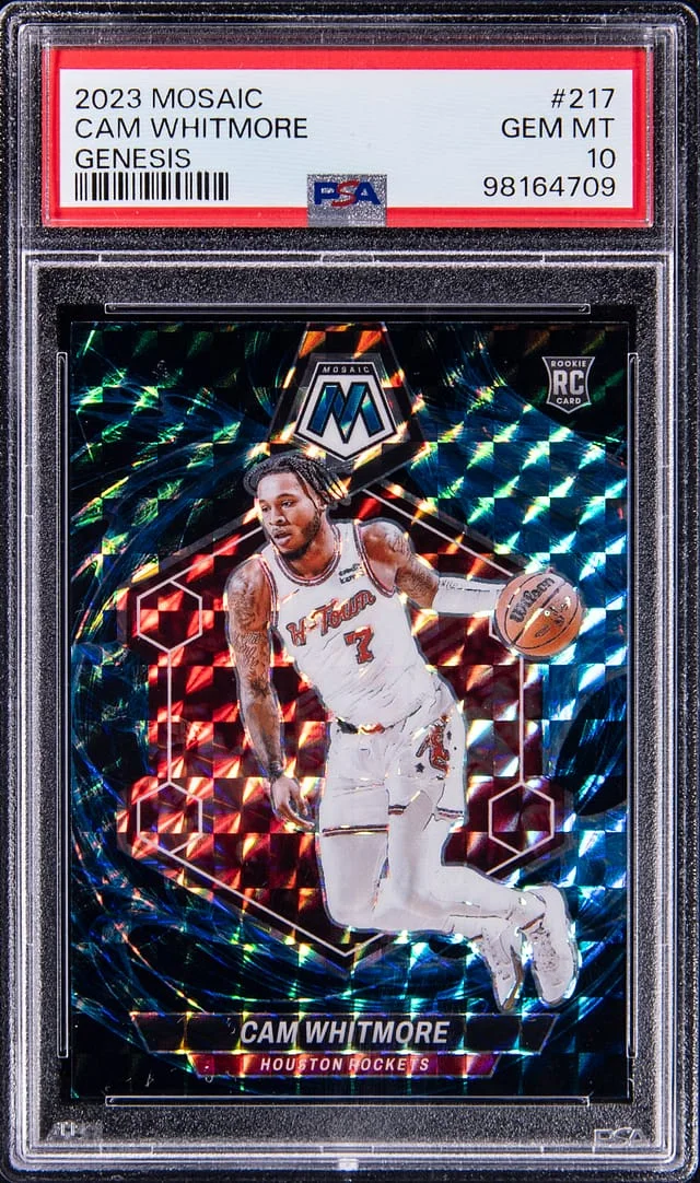 2023-24 Panini Mosaic Cam Whitmore Genesis #217 card image