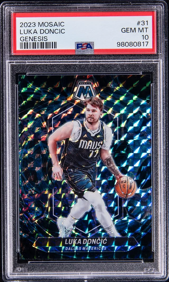 2023-24 Panini Mosaic Luka Doncic Genesis #31 card image