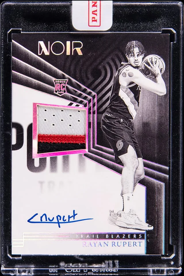 2023-24 Panini Noir Rayan Rupert #310 card image