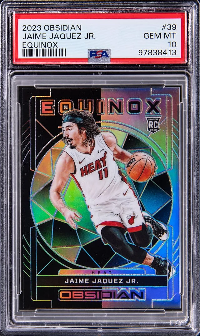 2023-24 Panini Obsidian Jaime Jaquez Jr. Equinox #39 card image