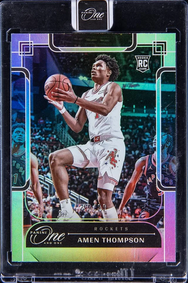 2023-24 Panini One and One Amen Thompson - Panini Encased #143 card image