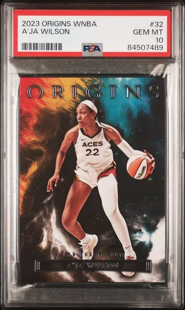 2023-24 Panini Origins A'Ja Wilson WNBA #32 card image