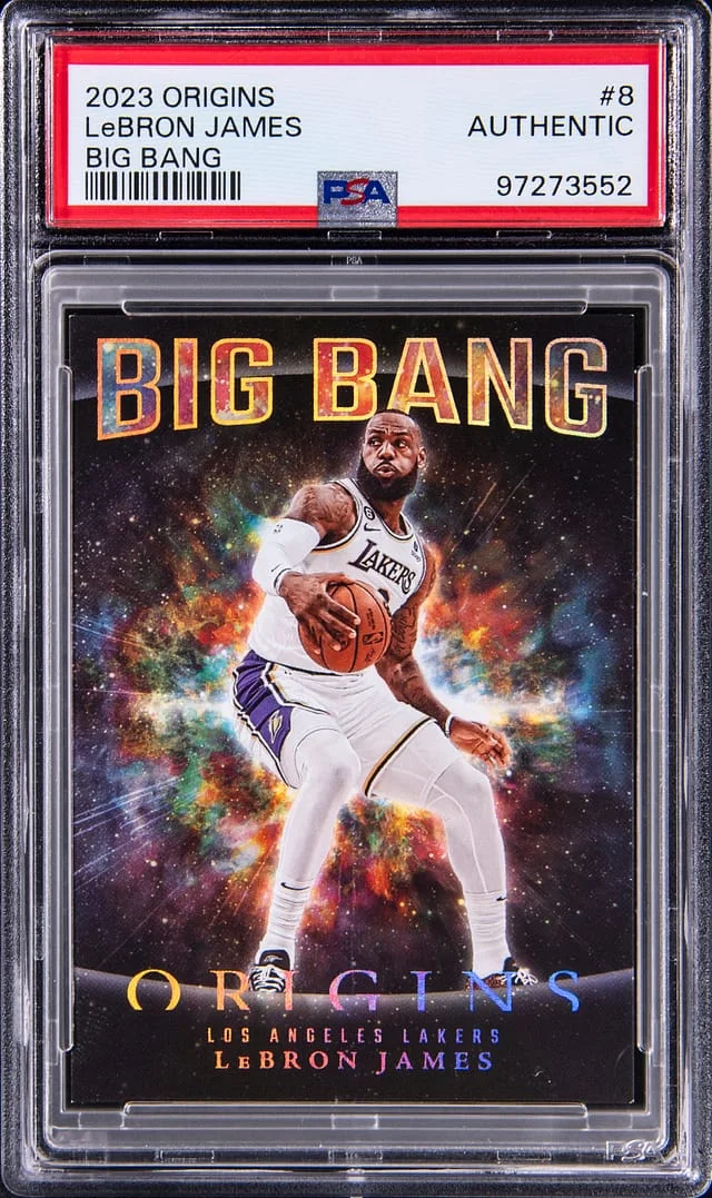 2023-24 Panini Origins LeBron James Big Bang #8 card image