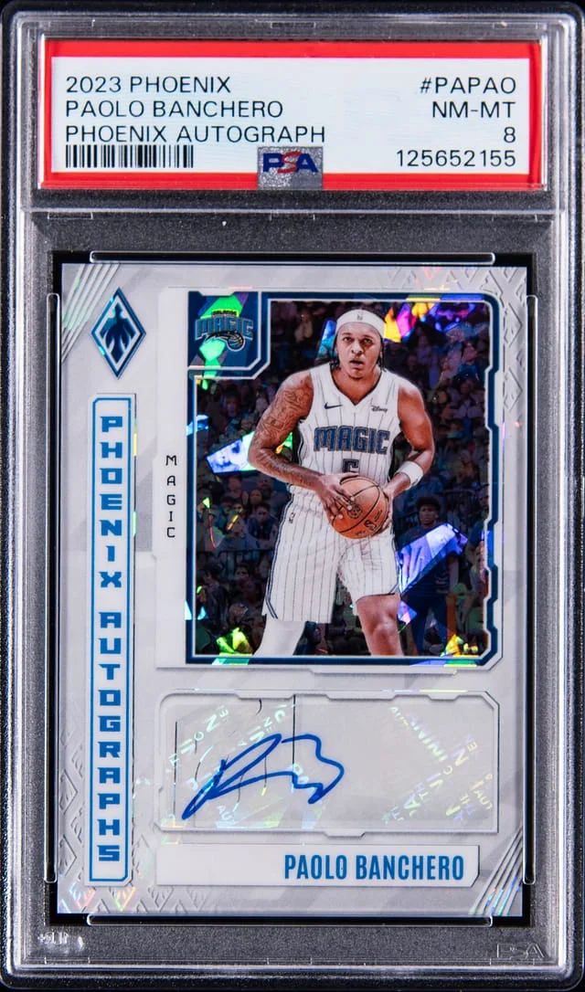 2023-24 Panini Paolo Banchero Phoenix Phoenix Autographs #PA-PAO card image