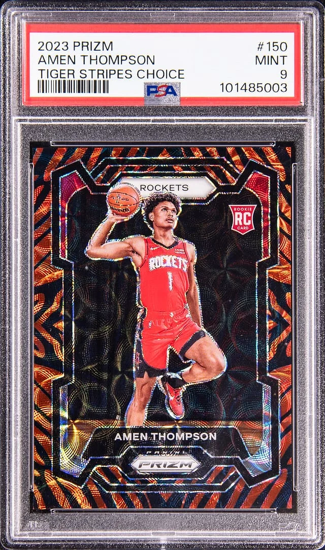 2023-24 Panini Prizm Amen Thompson Ice #150 card image