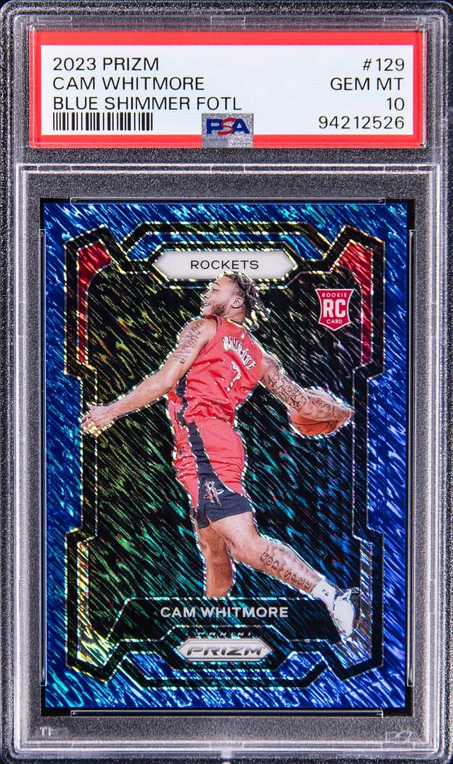 2023-24 Panini Prizm Cam Whitmore Silver #129 card image