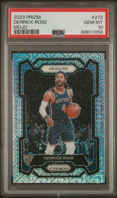 2023-24 Panini Prizm Derrick Rose Mojo #272 card image