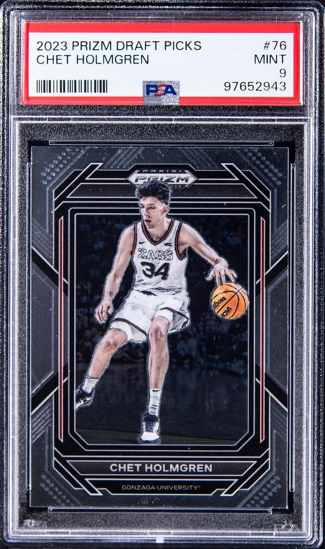 2023-24 Panini Prizm Draft Picks Chet Holmgren #76 card image