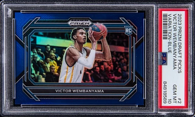 2023-24 Panini Prizm Draft Picks Victor Wembanyama Silver #2 card image