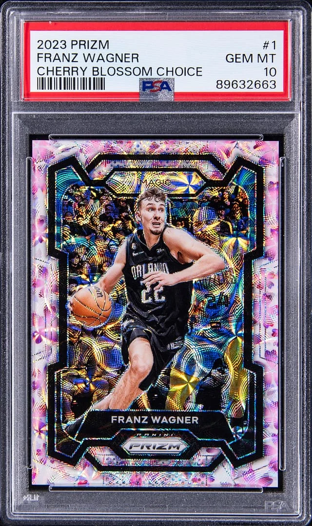 2023-24 Panini Prizm Franz Wagner Cherry Blossom Choice Prizm #1 card image
