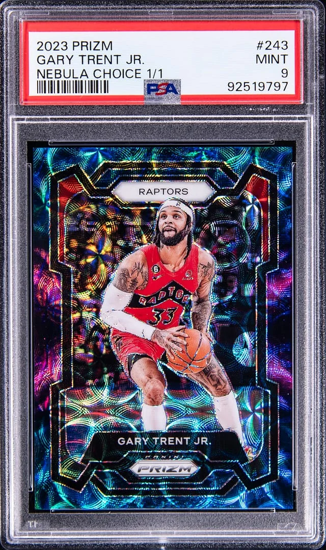2023-24 Panini Prizm Gary Trent Jr. Black 1/1 #243 card image