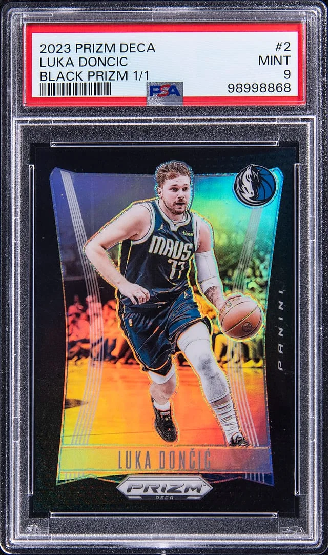 2023-24 Panini Prizm Luka Doncic Deca #2 card image