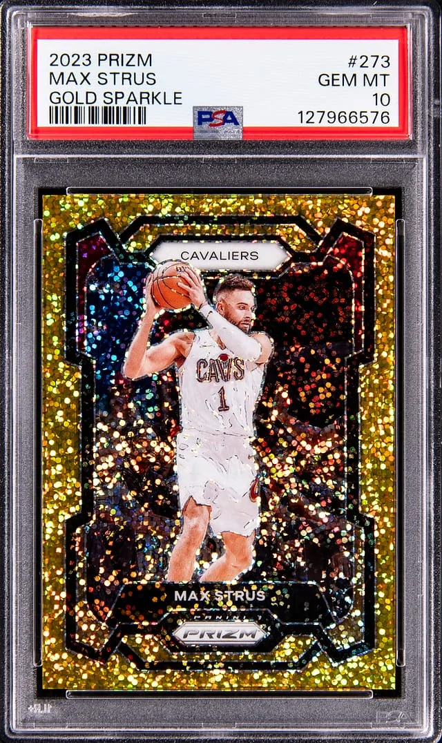 2023-24 Panini Prizm Max Strus Gold Sparkle #273 card image