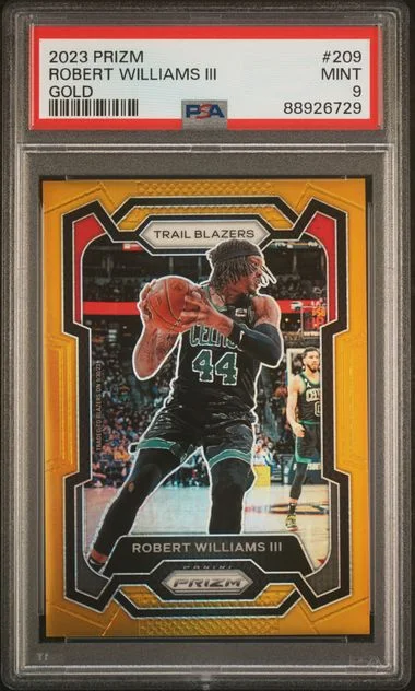2023-24 Panini Prizm Robert Williams III Gold #209 card image