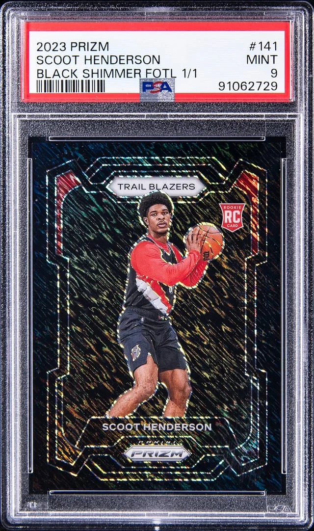 2023-24 Panini Prizm Scoot Henderson Ice #141 card image