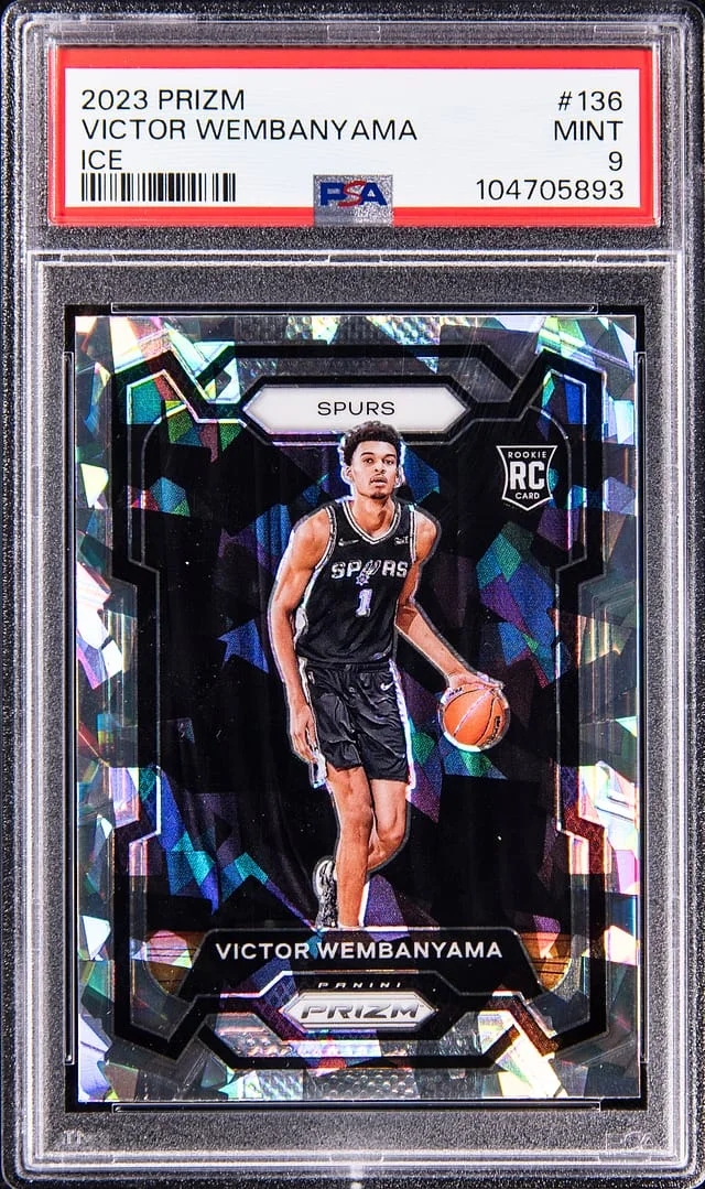 2023-24 Panini Prizm Victor Wembyanyama #136 card image