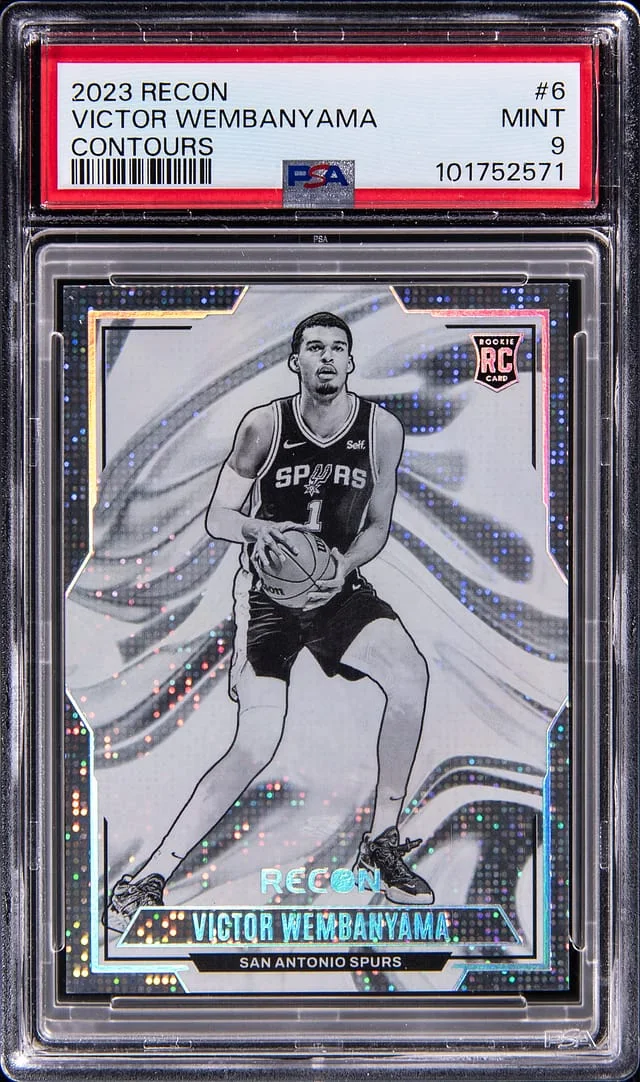 2023-24 Panini Recon Victor Wembanyama Contours #6 card image