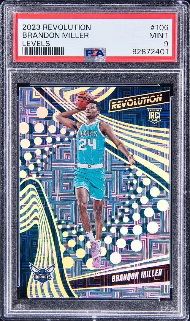 2023-24 Panini Revolution Brandon Miller Levels #106 card image