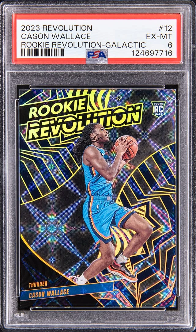 2023-24 Panini Revolution Cason Wallace Revolution Galactic #12 card image