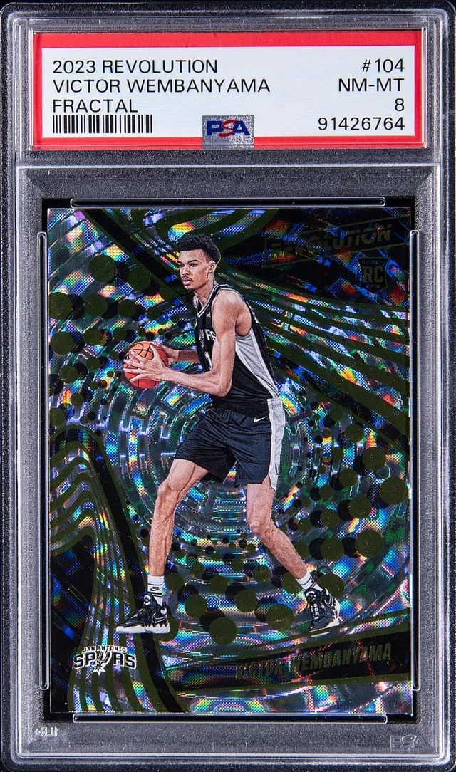 2023-24 Panini Revolution Victor Wembanyama Cubic #104 card image