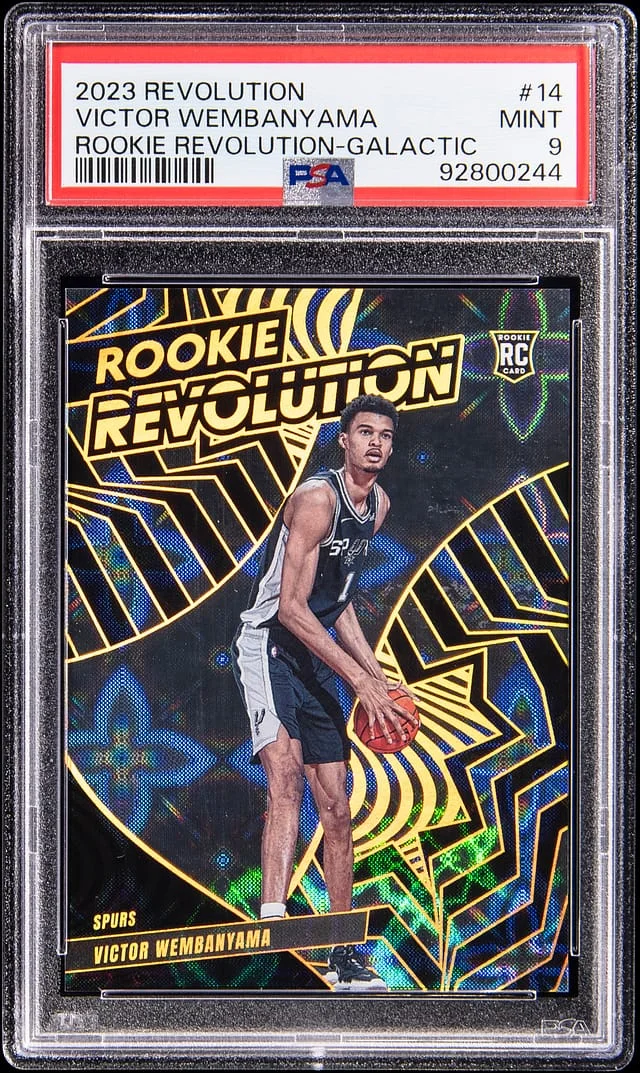 2023-24 Panini Revolution Victor Wembanyama Revolution Galactic #14 card image
