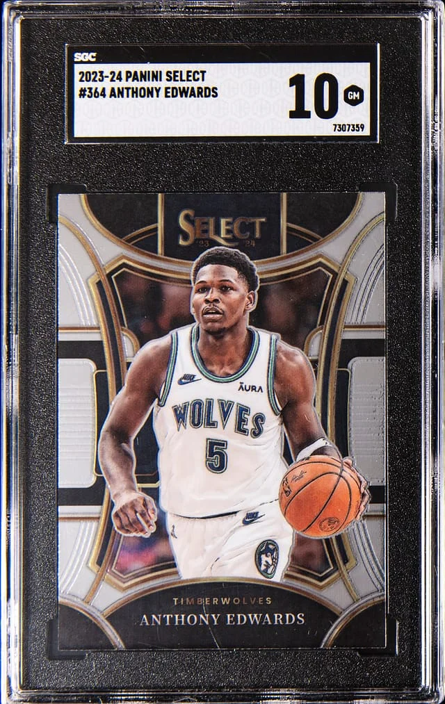 2023-24 Panini Select Anthony Edwards #264 card image