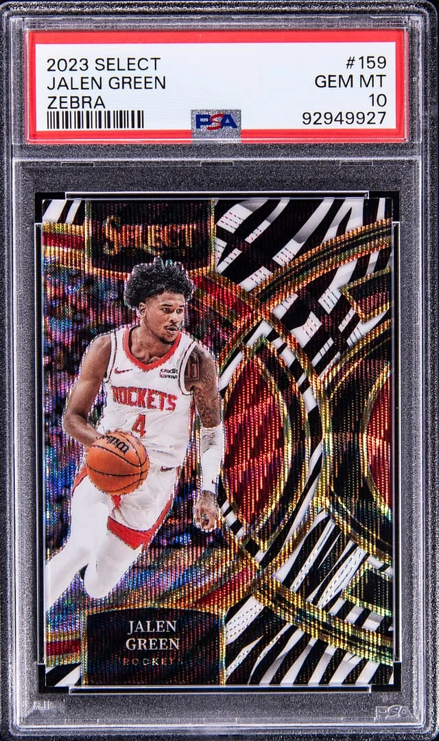 2023-24 Panini Select Jalen Zebra #159 card image