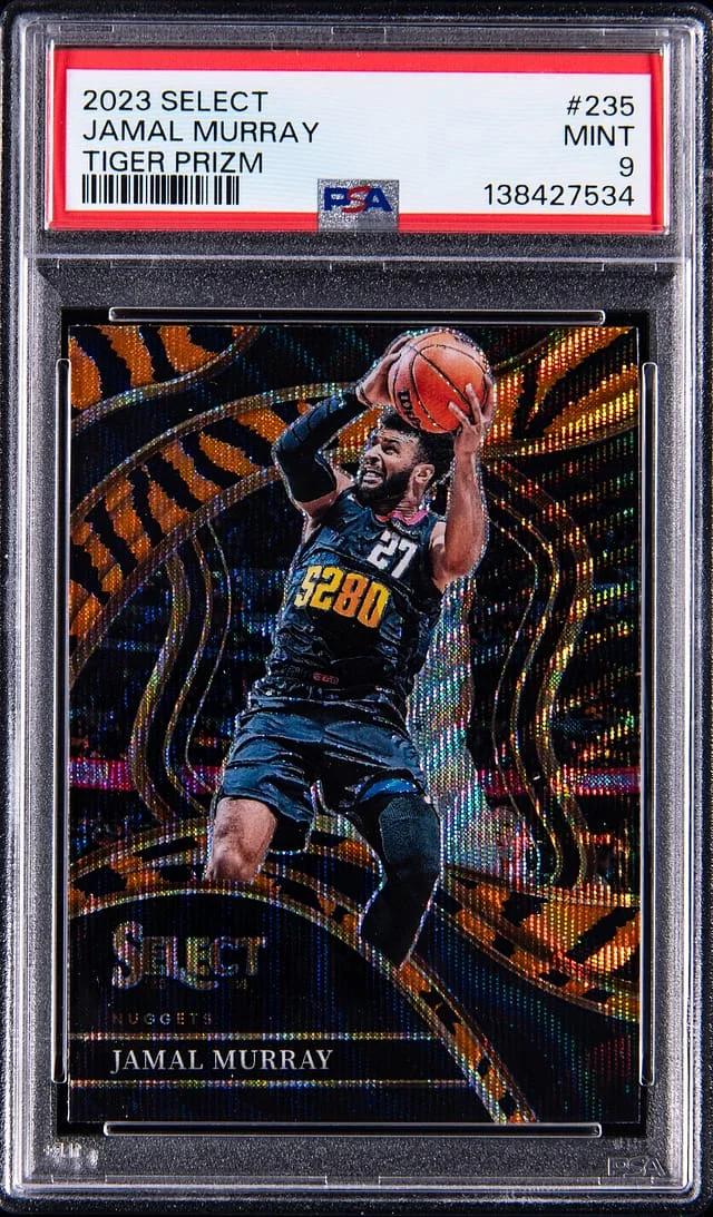 2023-24 Panini Select Jamal Murray Tiger Prizm #235 card image