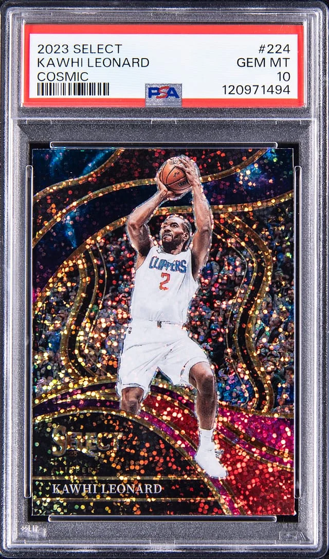 2023-24 Panini Select Kawhi Leonard Cosmic #224 card image