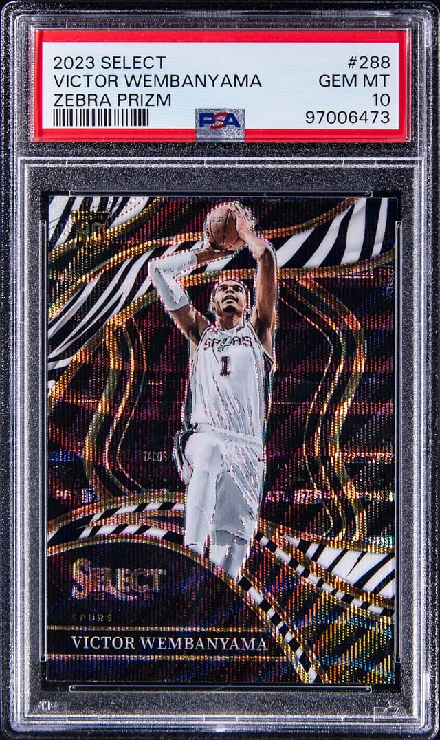 2023-24 Panini Select Victor Wembanyama #288 card image