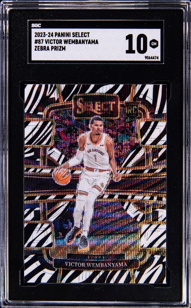 2023-24 Panini Select Victor Wembanyama #87 card image